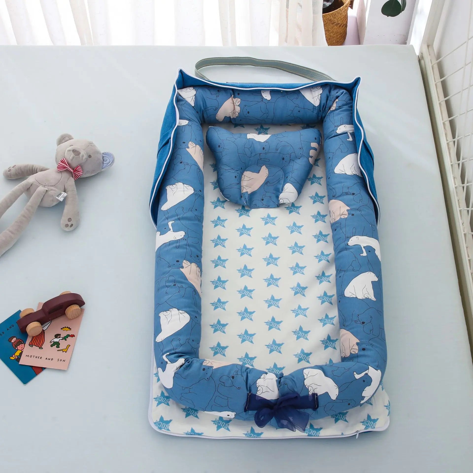 Compact Cotton Baby Sleeper