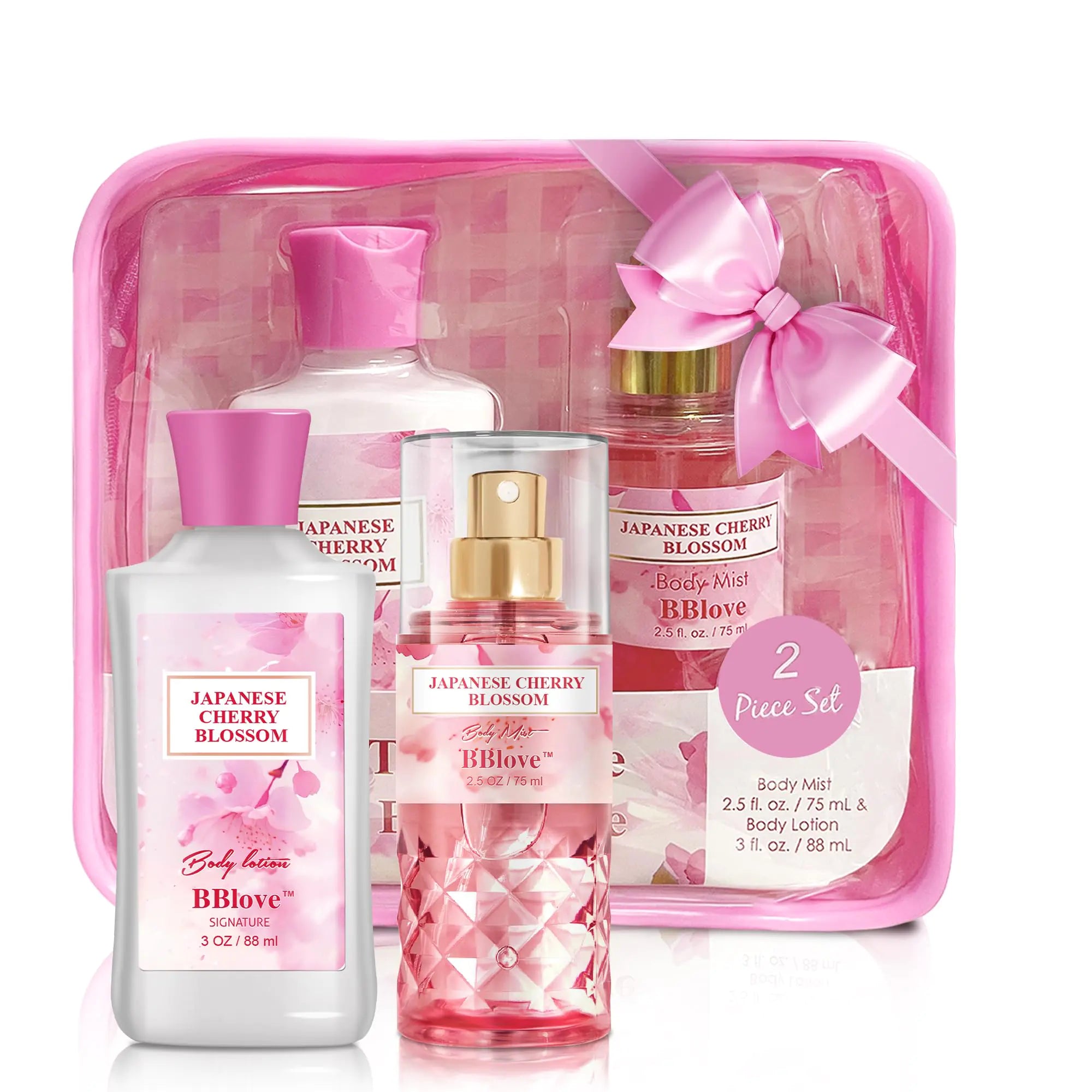 Cherry Blossom Body Care Travel Kit